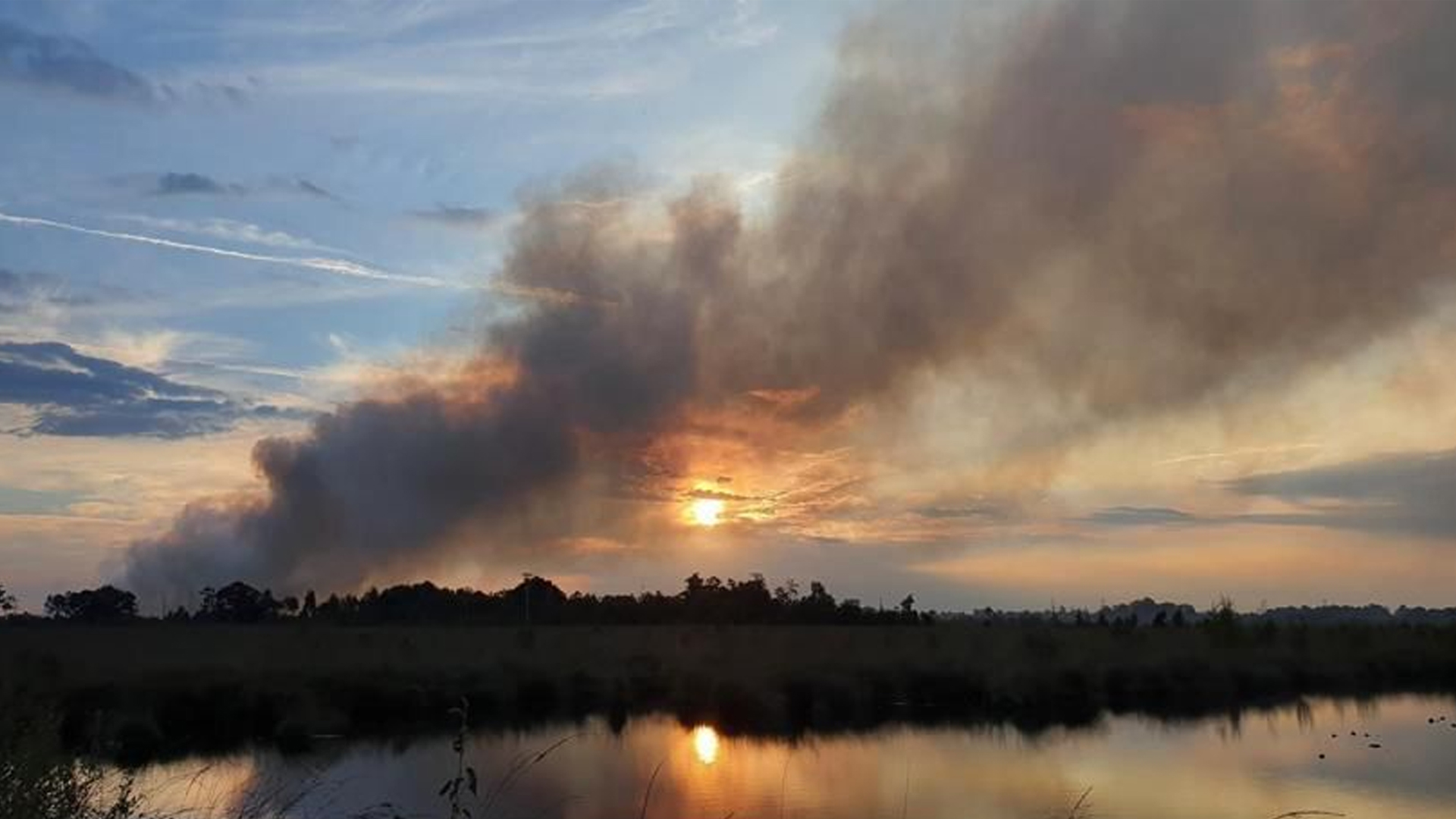 Brandweer gestart met nablussen van natuurbrand Mariapeel - DMG Deurne