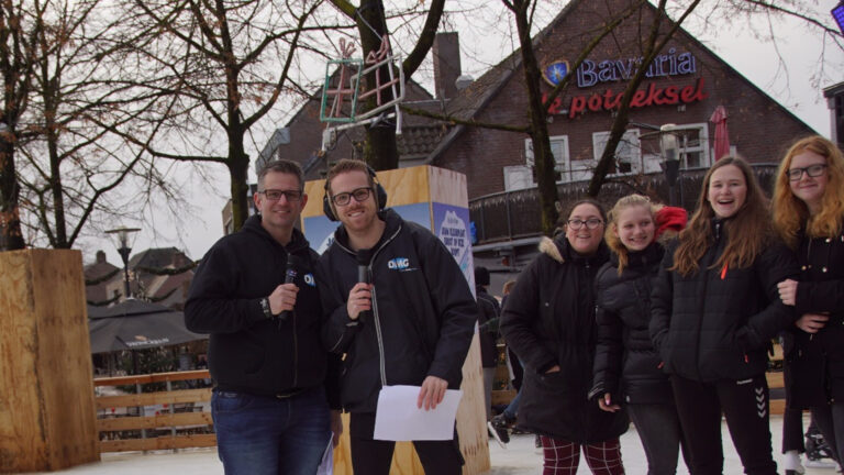 Laatste weekend IJsfestijn met DMG Radio op de ijsbaan en meet & greet met Bart en Bibi van BiBaboerderij