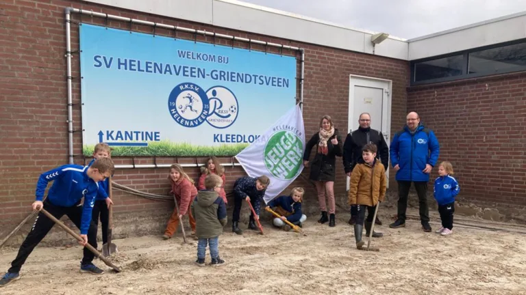 Verbouwing de Stikker eindelijk van start; sportpark wordt nieuwe thuis voor Jeugdwerk Helenaveen