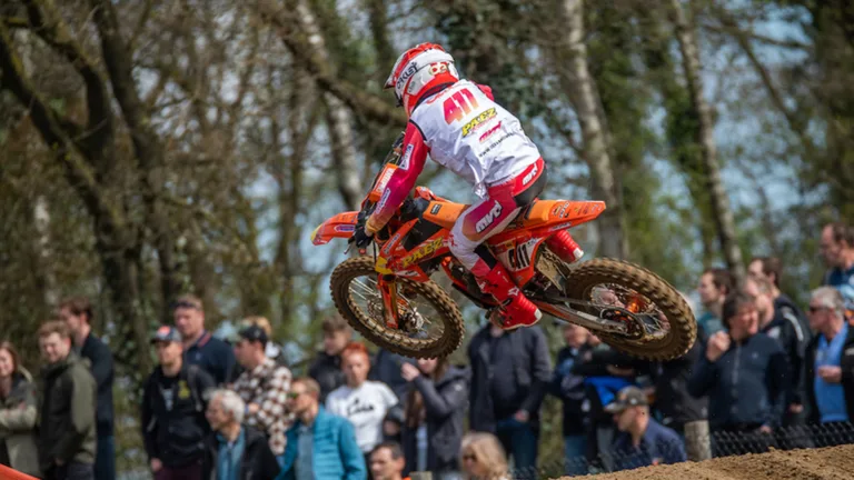 Deurnese Dex van den Broek pakt vierde plaats bij Dutch Masters of Motocross in Markelo