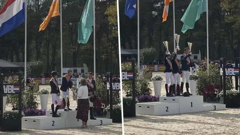 [VIDEO] Maikel van der Vleuten wint goud bij NK Springen in Deurne