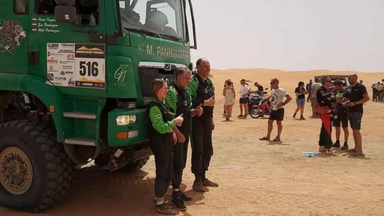 Deurnese Greenmachine van Mike Panhuijzen eindigt als 15de in Morocco Desert Challenge