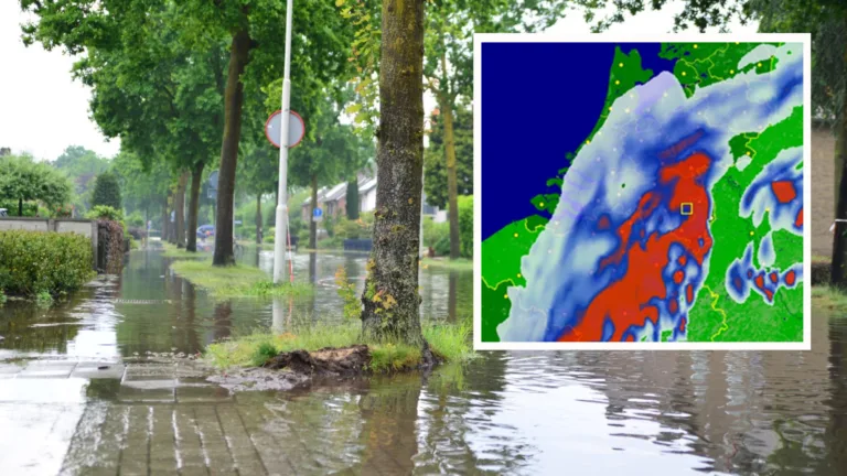 KNMI voorspelt zware regenbuien in regio Deurne; opnieuw code geel