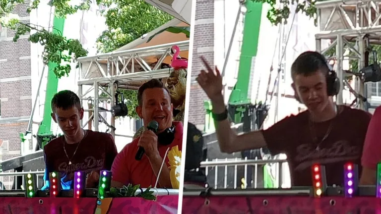 Droom komt uit voor Tren uit Neerkant; draaien als een echte dj op Deurnese kermis