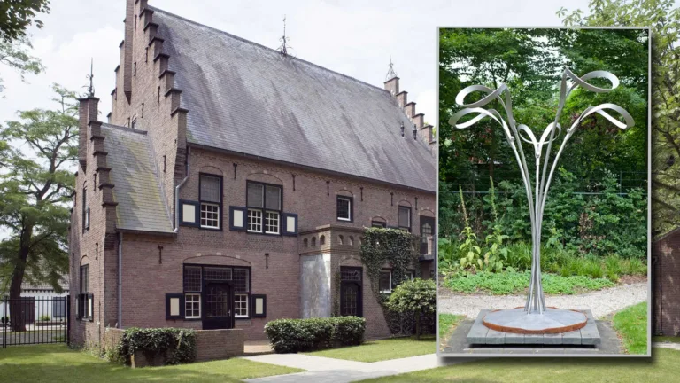 Gigantisch ‘Bouquet’ verwelkomt bezoekers museumtuin De Wieger in Deurne