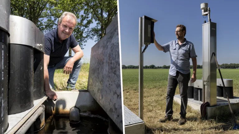 Proef in Deurnsche Peel; grondwaterstand regelen met je mobiel