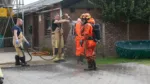 Biggetjes door varkensrooster Milhezerweg