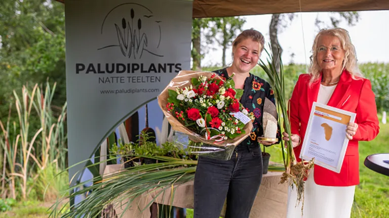 Agrifoodpluim voor eetbare waterplanten van Janke van Dijk uit Helenaveen