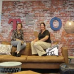 Lenemie en Astrid van het TEJO-huis