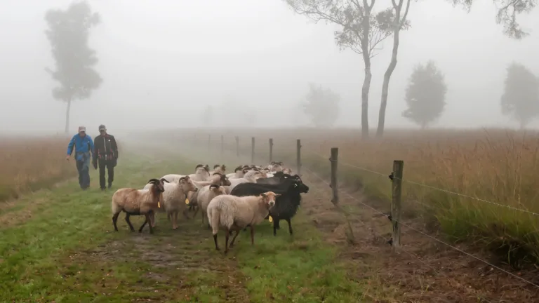 Wandelen met stukje geschiedenisles tijdens Peelwandeltocht AV-LGD