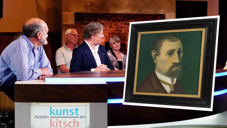 Zelfportret Hendrik Wiegersma bij Tussen Kunst en Kitsch getaxeerd op 5.000 euro: ‘Toch leuk’