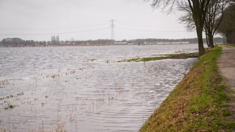 Waterberging Diesdonk in Ommel ingezet om overlast op andere plekken in regio te voorkomen