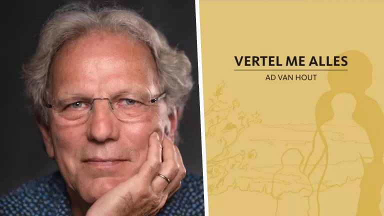 Schrijver Ad van Hout vertelt over nieuwste boek ‘Vertel me Alles’ in Museum De Wieger