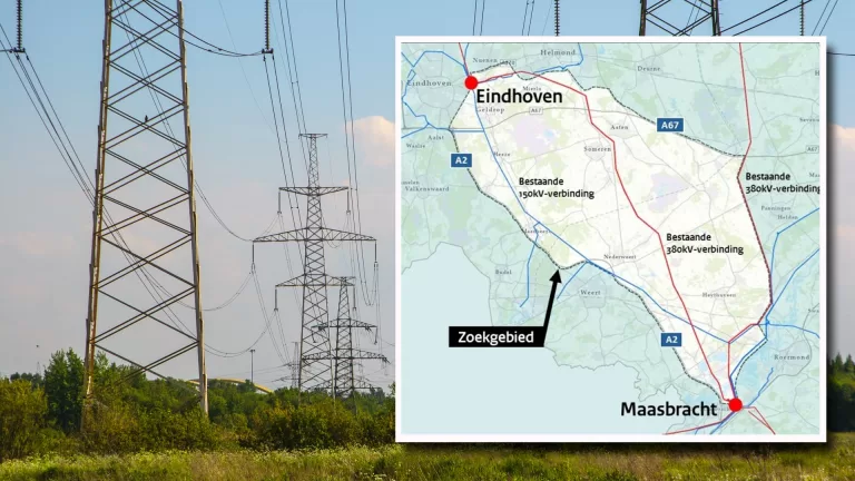 Extra hoogspanningslijn tussen Limburg en Brabant loopt straks ook mogelijk door gemeente Deurne