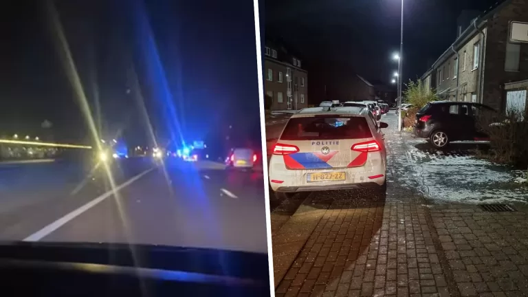 Politie achtervolgt gestolen Duitse auto op A67 met 200 kilometer per uur