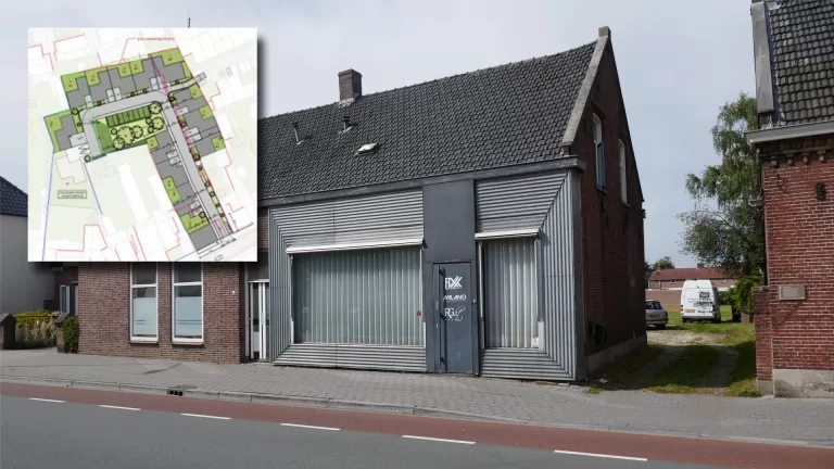 College positief over plan voor 14 nieuwe woningen in Stationsstraat Deurne