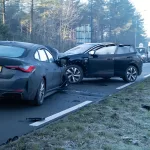 Frontale aanrijding Wolfsputterbaan