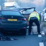 Frontale aanrijding Wolfsputterbaan