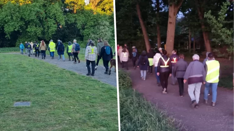 Succesvolle wandeling Darkness into Light in Deurne; ‘Overdonderd door grote groep wandelaars’