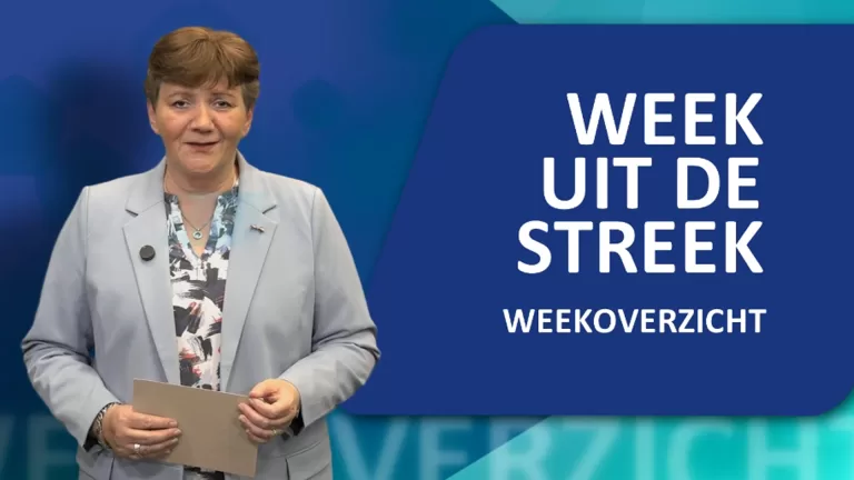[VIDEO] Nieuw tv-programma Week uit de Streek brengt wekelijks overzicht van het nieuws uit de regio