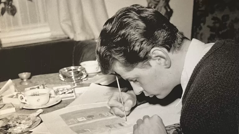 Museum De Wieger viert honderdste geboortedag Friso Wiegersma met tentoonstelling ‘Het Dorp en veel meer’