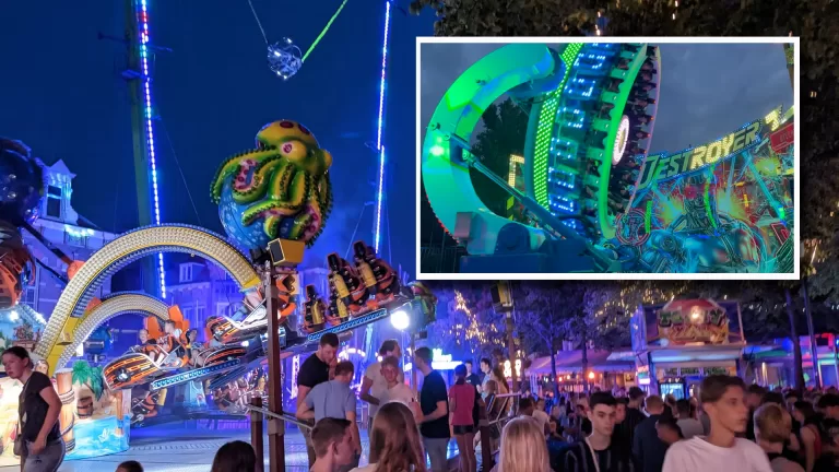 Kermis barst weer los in centrum: ‘Spectaculaire ‘Destroyer’ komt naar Deurne’