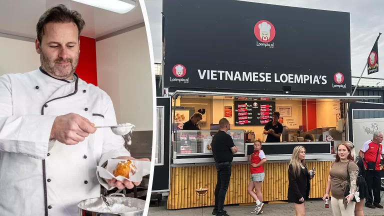 Oliebollen in de winter, loempia’s in de zomer; ondernemer Jacky Leander vindt altijd zijn plekje in Deurne