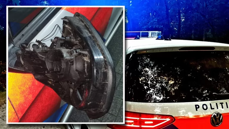 Buitenspiegel van politieauto vernield in Deurne; ‘Zo jammer dit’