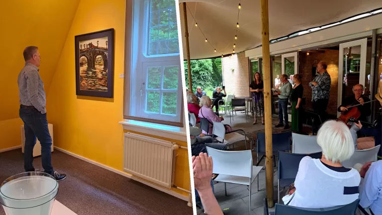 Veel belangstelling voor opening van drie nieuwe tentoonstellingen in Museum De Wieger