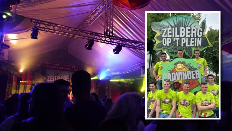 Kerkplein wordt weer omgetoverd tot festivalterrein voor derde editie Zeilberg op ’t Plein