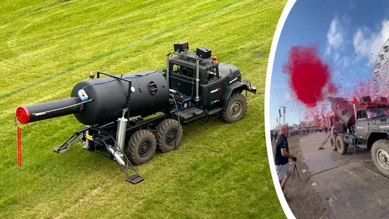 Zwarte Cross heeft dit jaar Deurnes tintje met gigantisch confettikanon: ‘Grootste van de hele wereld’