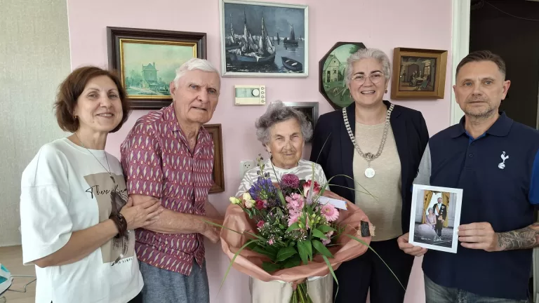 Oekraïense Valerii en Dora vonden veilige plek in Deurne en vieren hier nu hun diamanten huwelijk