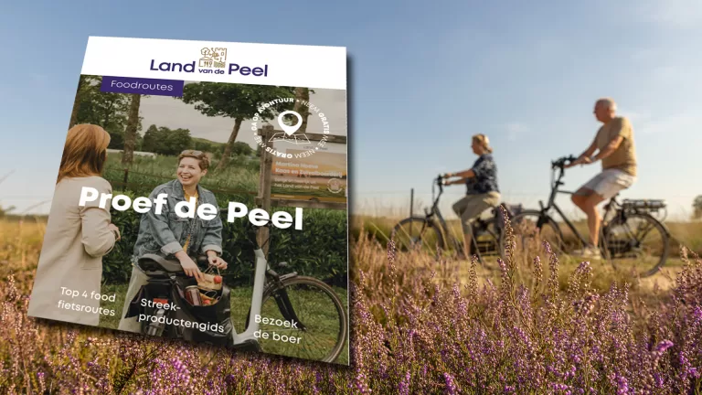 Lokale ambachtelijke bedrijven en producten in de spotlight bij vier nieuwe fietsroutes door de Peel