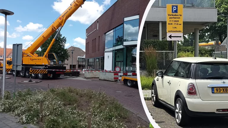 Tijdelijk parkeerverbod in Harmoniestraat; opnieuw dag lang hijswerkzaamheden bij cultuurcentrum