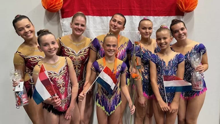 KDO Deurne boekt mooie resultaten op NK gymnastiek in Rotterdam met zilver voor Evi Thielen en Fleur van Bommel