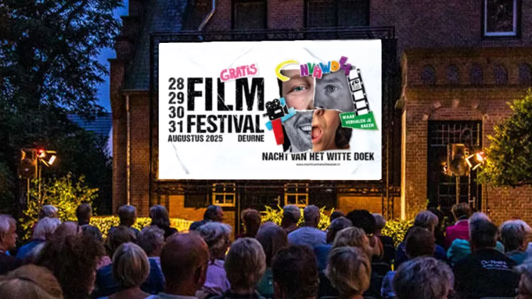 Filmfestival Nacht van het Witte Doek pakt groots uit met veel regionale producties en drive-in bioscoop