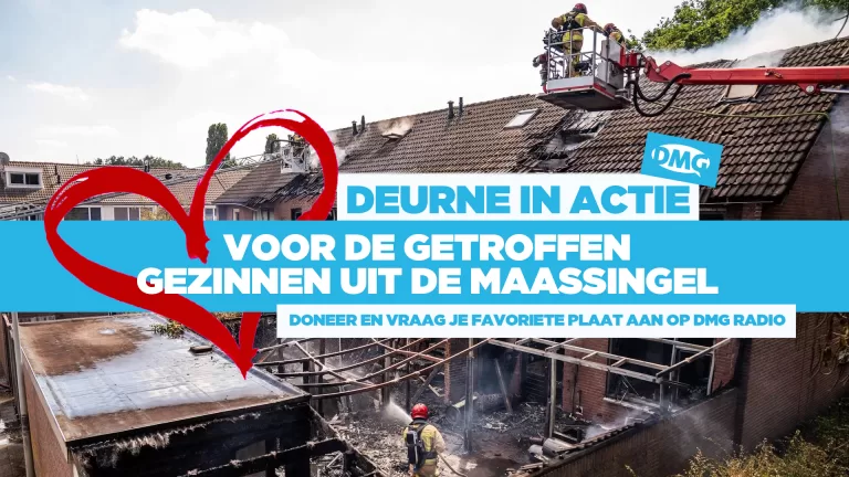 DMG Radio komt in actie voor door brand getroffen bewoners Maassingel: ‘Wel het minste dat we kunnen doen’