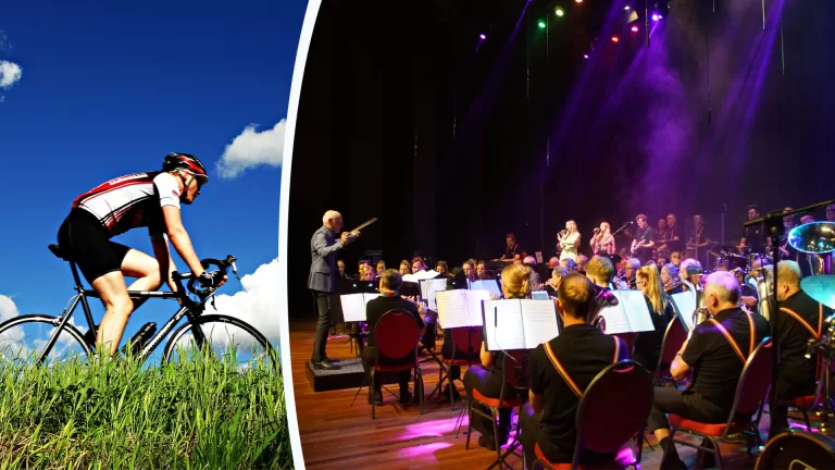 Harmonie Excelsior speelt in Zeilberg filmmuziek live tijdens vertoning documentaire ‘De Acht van Chaam’