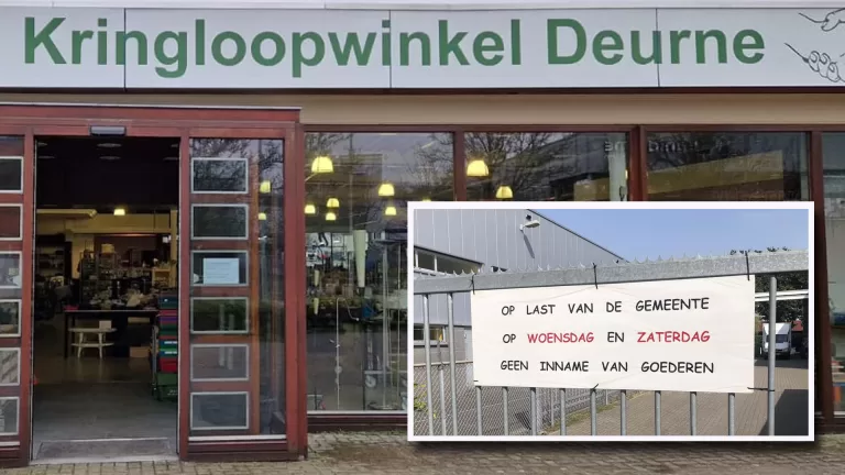 Vragen vanuit politiek over aangescherpte regels voor innemen van goederen bij Deurnese kringloopwinkel