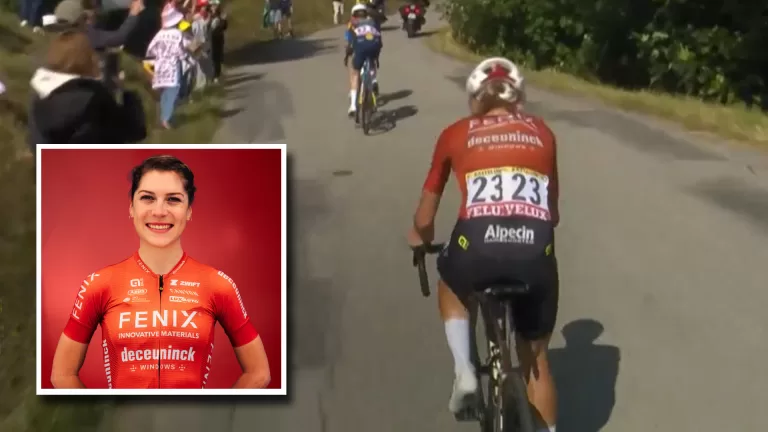 Neerkantse Yara Kastelijn als vijfde over finish in koninginnenrit Tour de France Femmes
