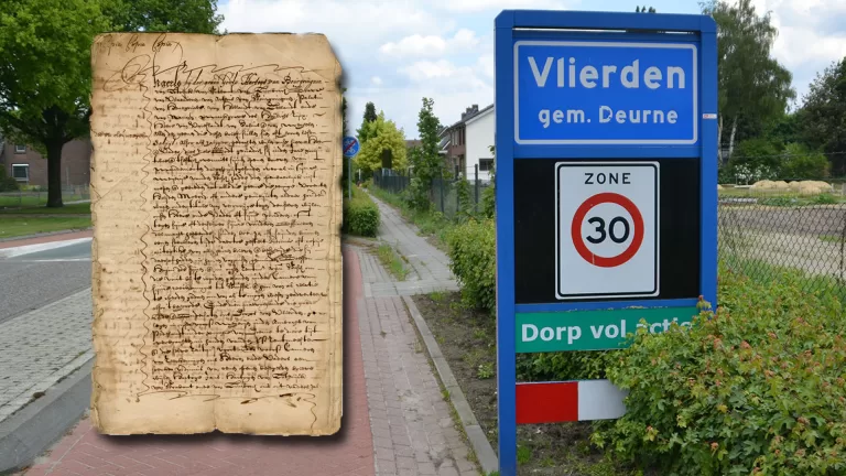 Heemkundekring H.N. Ouwerling weet belangrijk historisch document over Vlierden in handen te krijgen