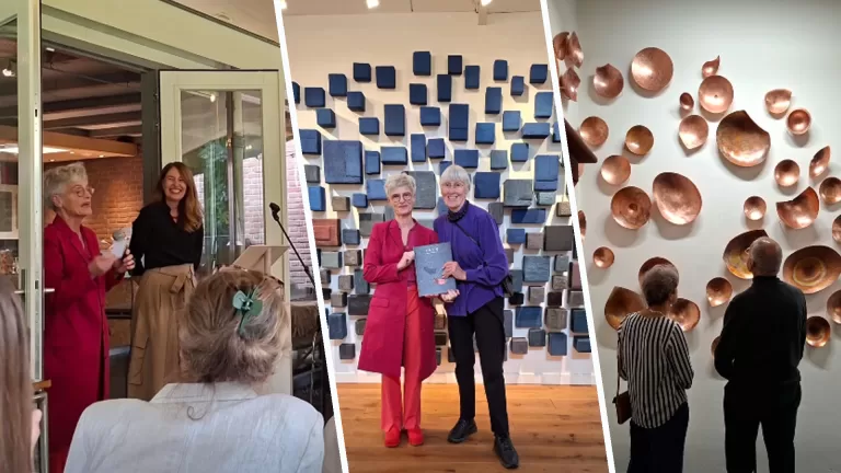 Veel belangstelling voor expositie omADEM van Vlierdense kunstenares Jolanda Meulendijks