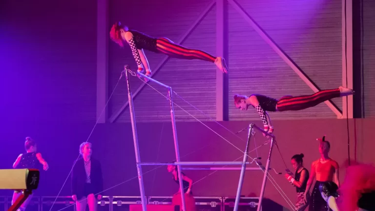 Leden KDO Deurne laten zien wat ze in huis hebben tijdens gymgala ‘All around the world’