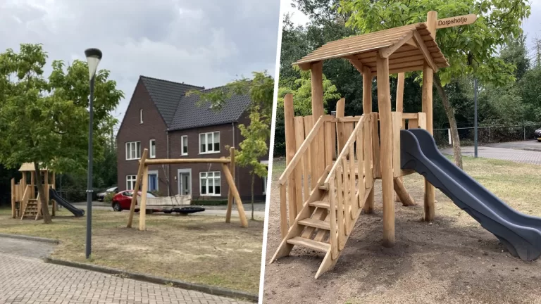 Gemeente Deurne wil groener en toegankelijker worden; eerste speeltoestellen geplaatst