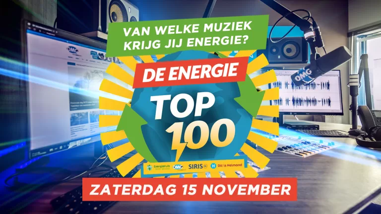 Presentatoren Peelomroepen maken zich op voor tien uur durende radio-uitzending tijdens Klimaatweek