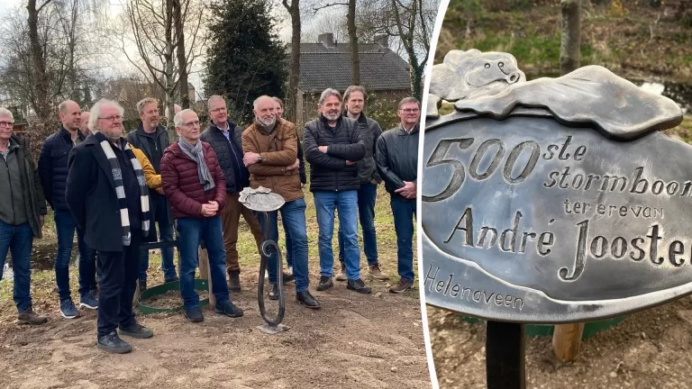 Helenaveen plant vijfhonderdste ‘stormboom’ ter ere van André Joosten