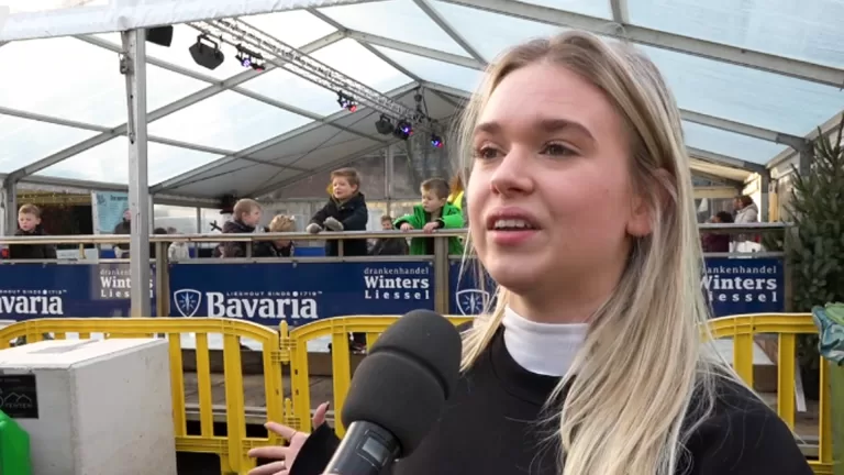 [VIDEO] Winterevenement in Liessel maakt duurzaam schaatsen zonder ijs mogelijk: ‘Eigenlijk geen verschil’