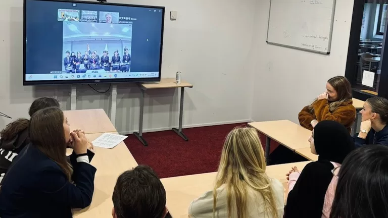 Leerlingen Peellandcollege gaan online samenwerken met Myoshi Middle Schools in Japan