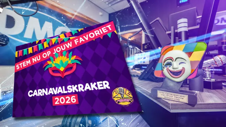 Al ruim 2.100 keer gestemd voor DMG Carnavalskraker; Tom, Anke & de Hele Hofploeg gaan aan de leiding