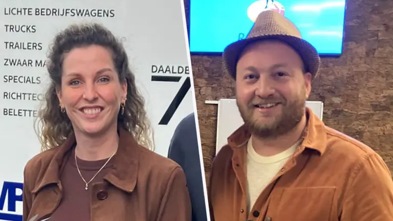 Jonge ondernemers Yvonne Munsters en Ruud Rooijakkers te gast bij Ondernemerscafé Deurne